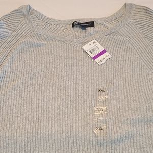 Inc modern fit V-neck knit sweater